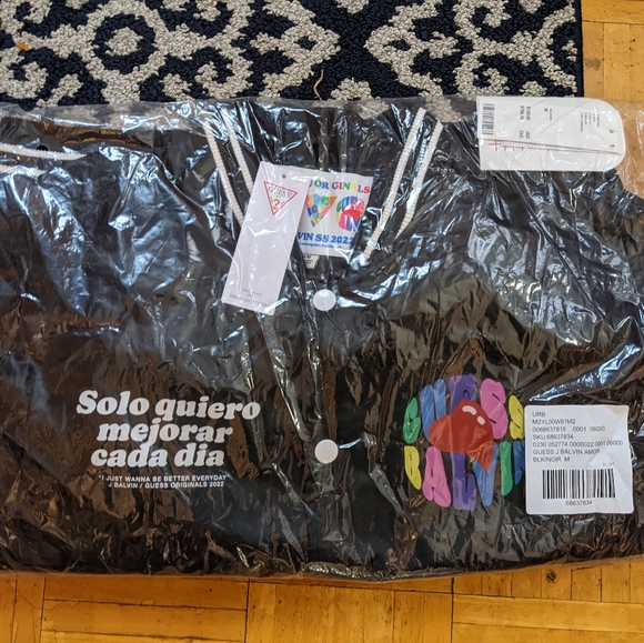 Guess X J Balvin Varsity Jacket - Picture 3 of 5